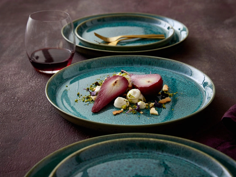 Bitz - Półmisek do serwowania 45 x 34 cm Grey/Cream