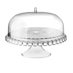 Guzzini - Etażerka na ciasto, średnica 36 cm, transparentna TIFFANY