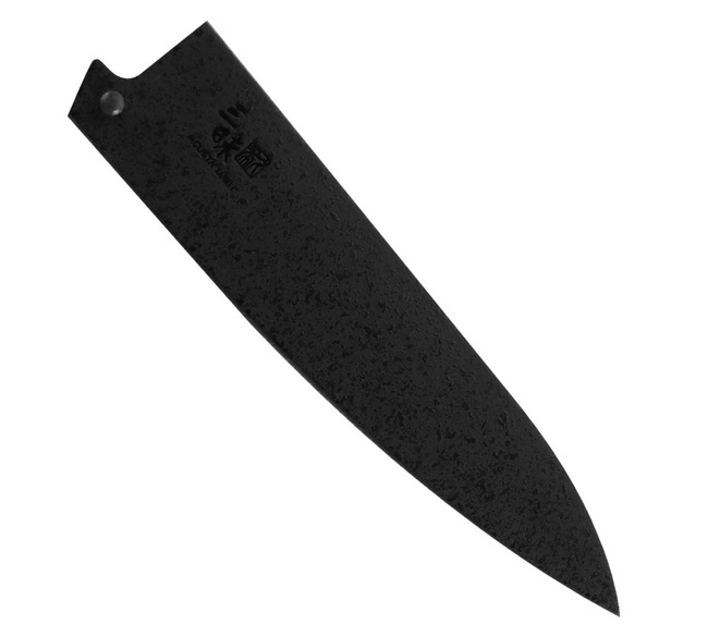 Mcusta - Drewniana Saya Black ochraniacz na nóż uniwersalny 15 cm