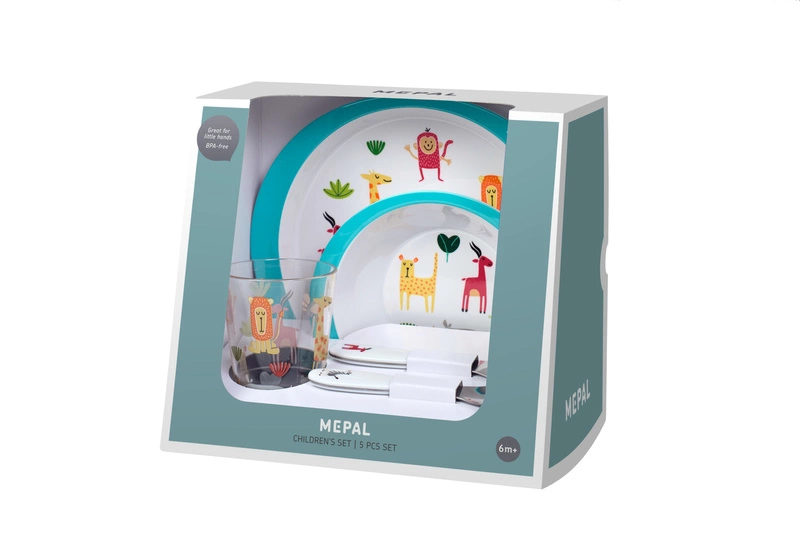 Mepal - Zestaw dziecięcy 5 sztuk Animal Friends