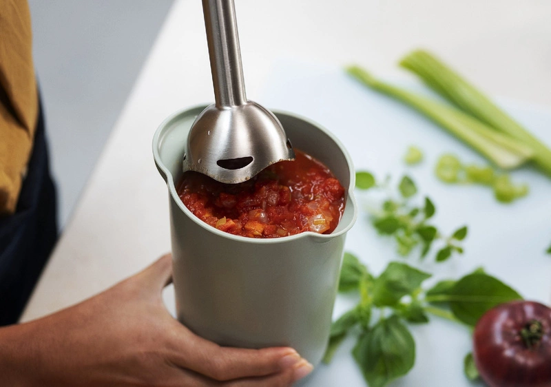 Mepal - Dzbanek do miksowania z pokrywką Chef It 1000 m Chalk