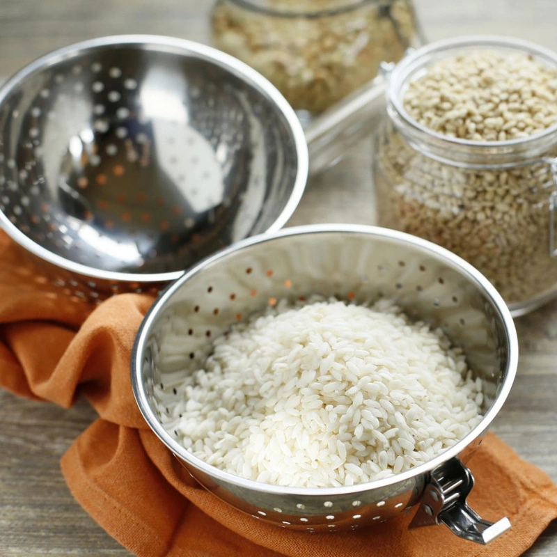 IDEALE - Kula do gotowania ryżu 14cm, stal nierdzewna