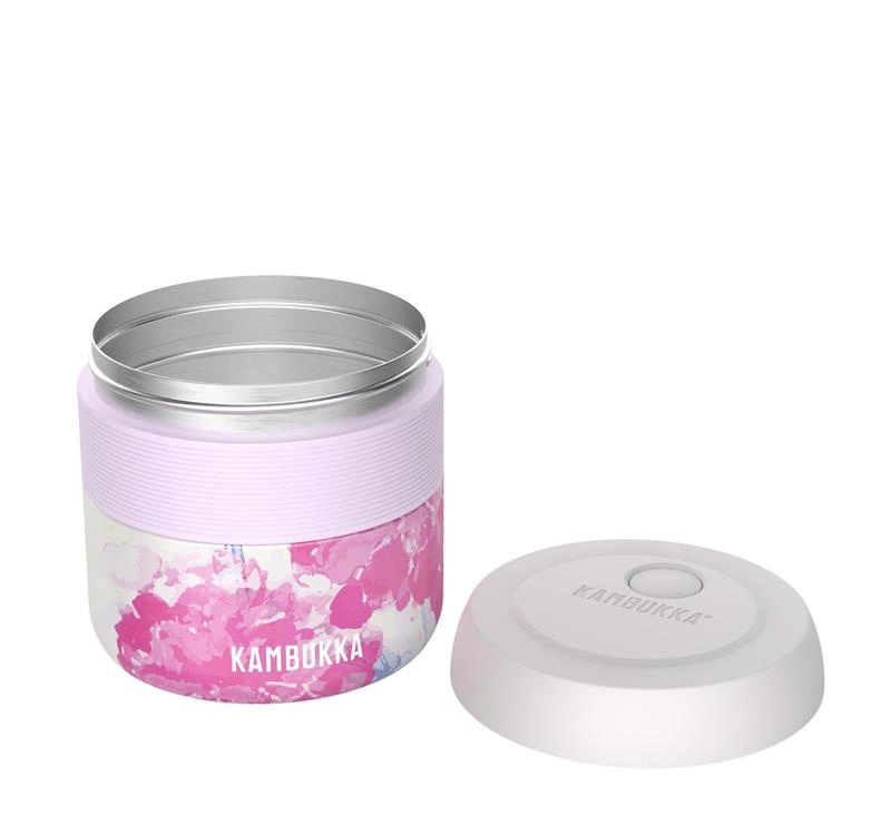 Kambukka - termos obiadowy Bora 400 ml Pink Blossom