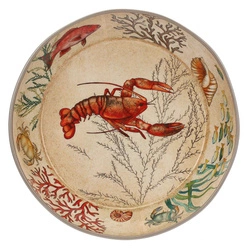 Rose&Tulipani - miska do spaghetti z melaminy 37 cm Sea Life