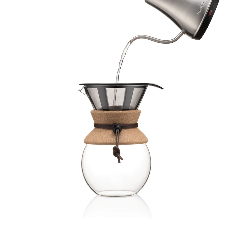 Bodum - zaparzacz do kawy z filtrem stałym Pour Over 1L Cork