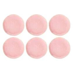 ROSE&TULIPANI - CONCERTO FUZE ROSA Zestaw 6 talerzy do sałatek 22 cm