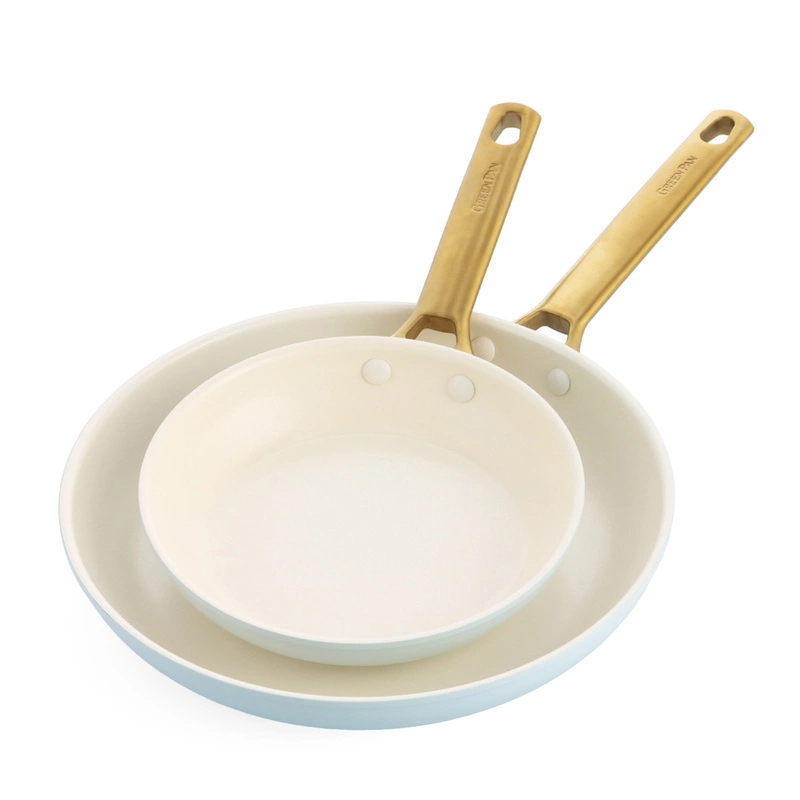 GreenPan - Patelnie ceramiczne PADOVA Lightblue 20 + 26 cm