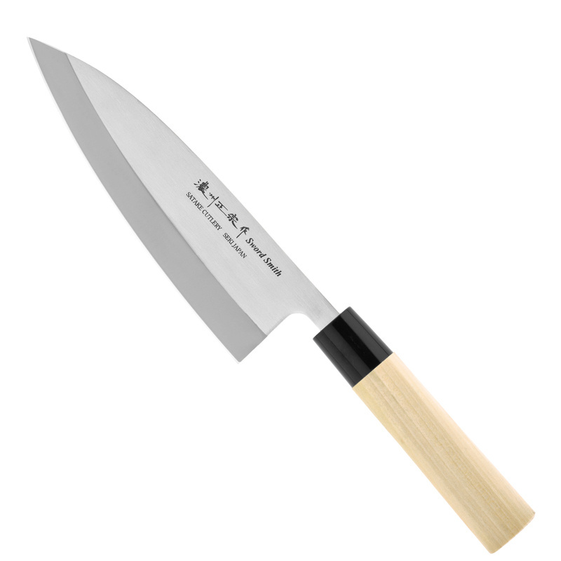 Satake - S/D Leworęczny Nóż Deba 18 cm