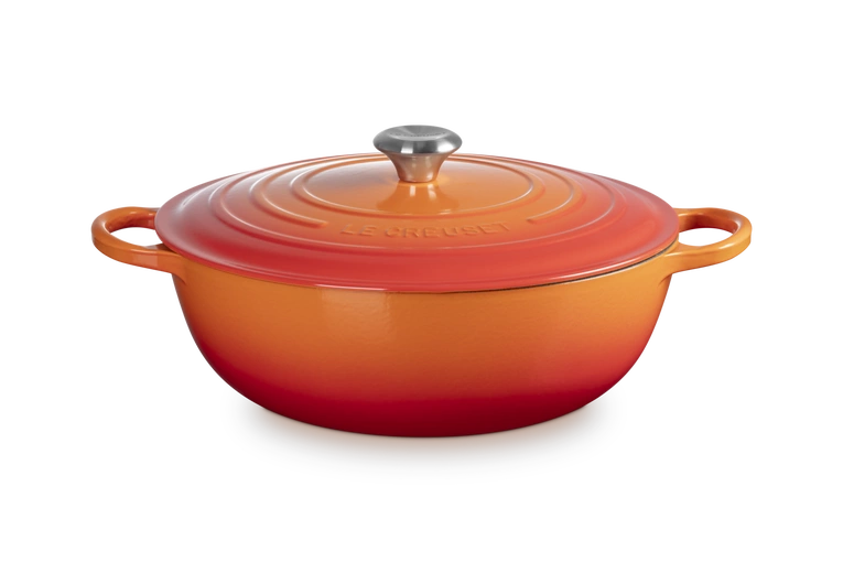 Le Creuset - La Marmite garnek żeliwny rodzinny płomienny 28 cm