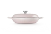 Le Creuset - garnek gourmet profesjonalny 30 cm 3,5 l shell pink