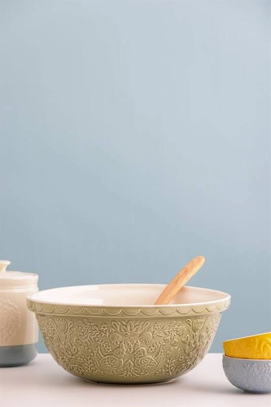 Mason Cash - Misa S12 29cm 4l kremowo zielona Home to Roost