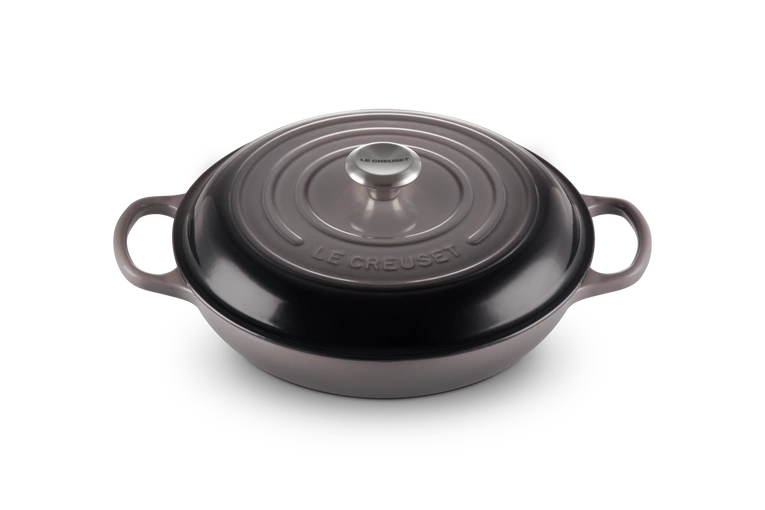 Le Creuset - garnek gourmet profesjonalny 30 cm 3,5 l flint