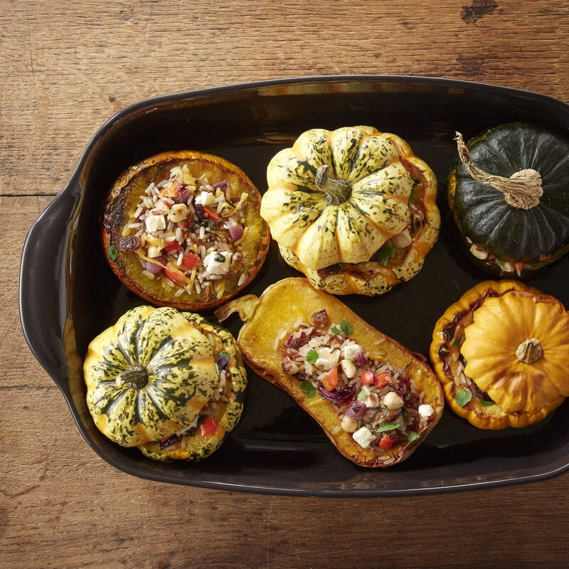 Emile Henry - Prostokątne naczynie do zapiekania 36,5x23,5 - czarny