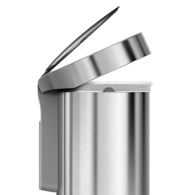 simplehuman - Kosz na śmieci 45L SENSOR LINER POCKET półokrągły