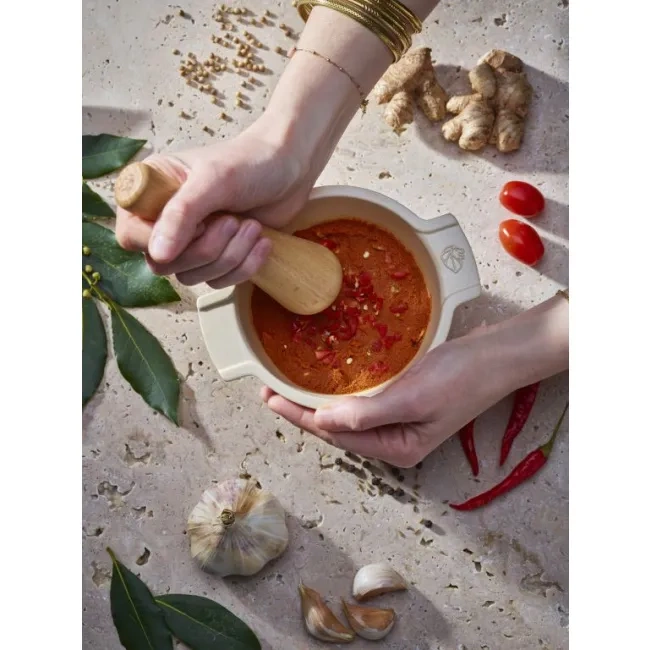 Peugeot - APPOLIA Moździerz do przypraw, ecru