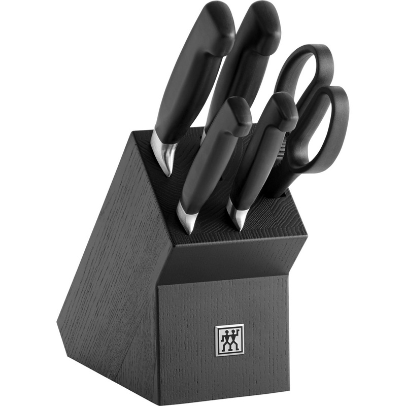 Zwilling - zestaw noży kuchennych w bloku Four Star 6 części