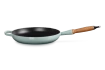 Le Creuset - patelnia żeliwna z drewnianym uchwytem 26 cm Sea Salt