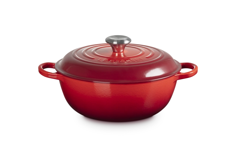 Le Creuset - Garnek do Gulaszu  26 cm wiśniowy