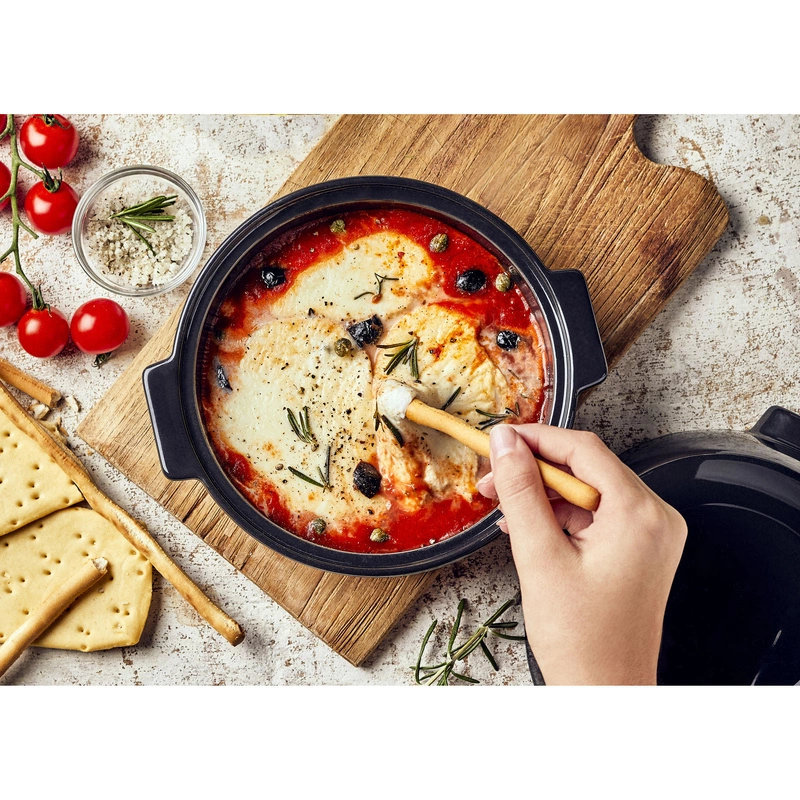 Emile Henry - Naczynie do zapiekania sera - czarny