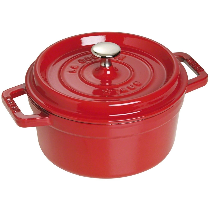 Staub - garnek brytfanna żeliwna wiśniowa 1,7 l 18 cm