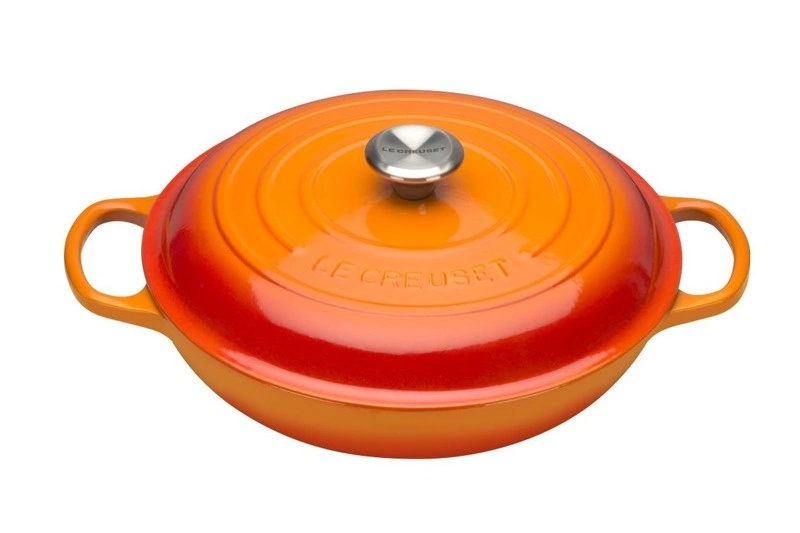 Le Creuset - garnek gourmet profesjonalny 30 cm 3,5 l płomienny