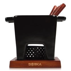 Boska - Zestaw Tapas Fondue czarny, mahoń, 400 gr