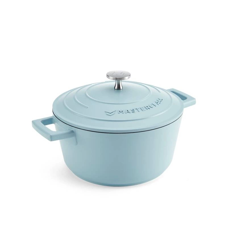 MasterClass - garnek z pokrywką do zapiekania 2,5L błękitny