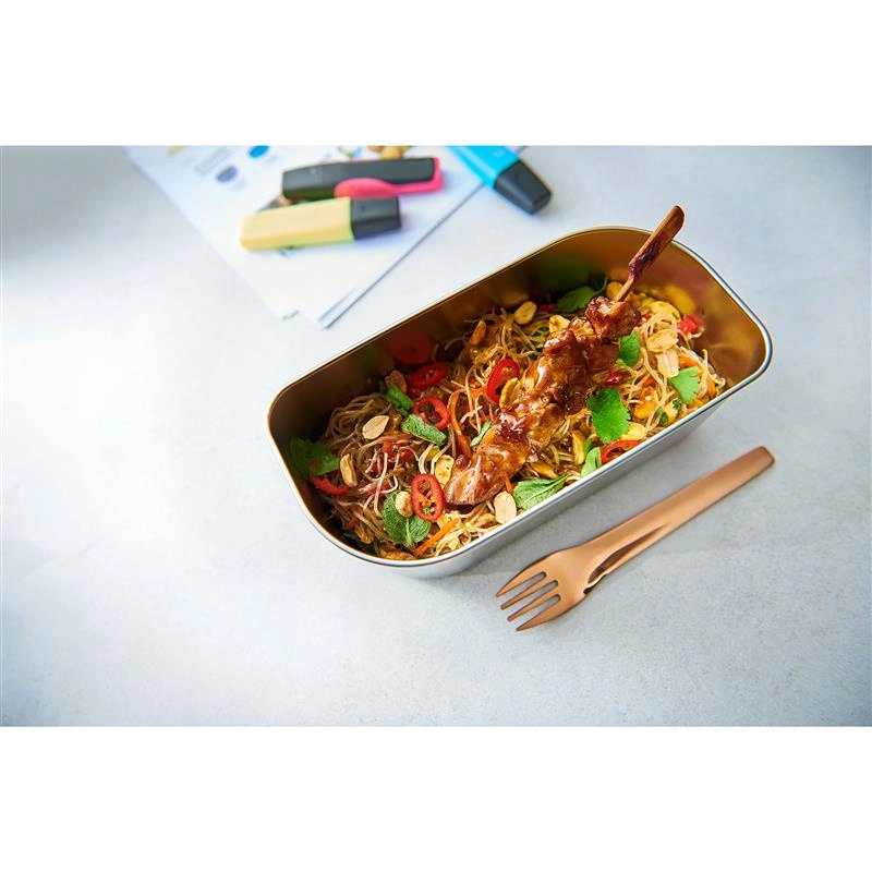 Lurch - pojemnik na lunch, stal nierdzewna, 1,2 l, 20,5 x 10,5 x 9 cm