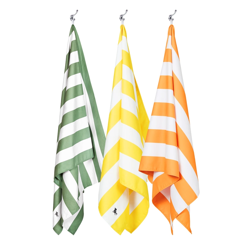 Dock & Bay - Ręcznik plażowy, szybkoschnący - Cayman Olive L 160x90cm