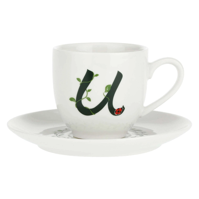 La Porcellana Bianca - filiżanka ze spodkiem 90 ml, Wzór U Solotua