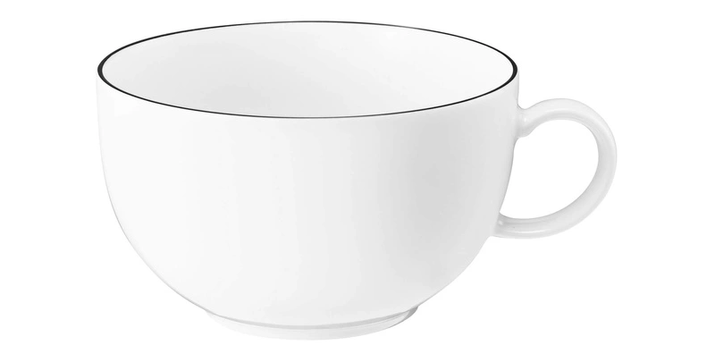 Seltmann - LIDO BLACK LINE Zestaw 6 filiżanek do kawy 350 ml