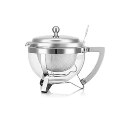 Bodum - Dzbanek do herbaty Chambord 1L stal nierdzewna