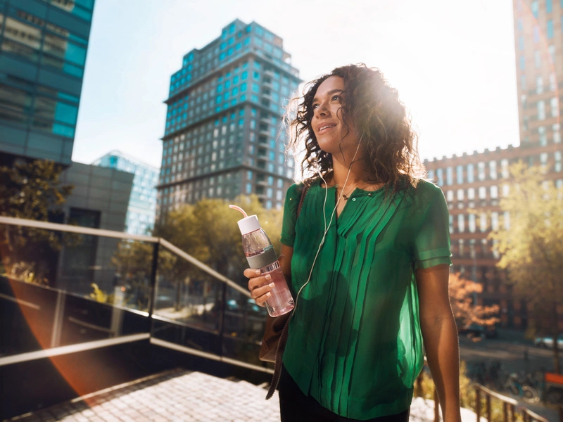 Mepal - Butelka na wodę Ellipse 500 ml limonka