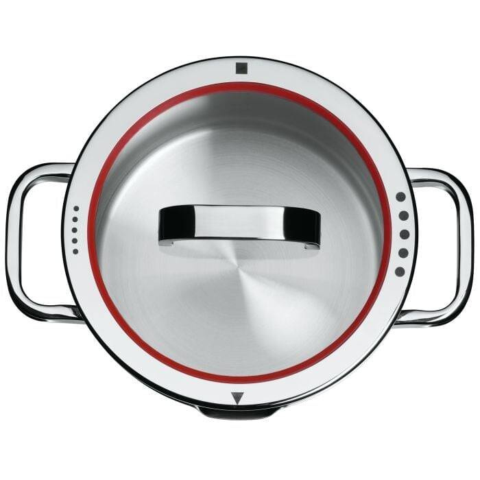 WMF - 5 częściowy komplet stalowych garnków Function 4