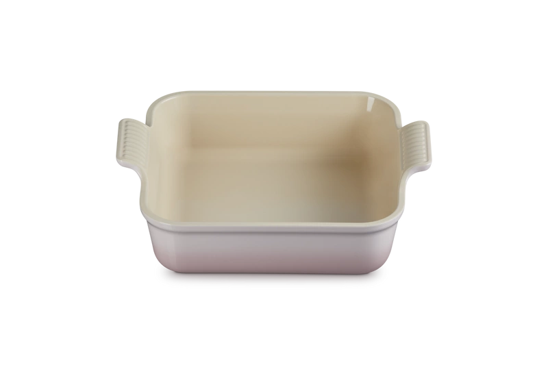 Le Creuset - Heritage Kwadratowa Forma do Pieczenia 23 cm shell pink