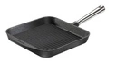 Skeppshult - PROFESSIONAL Patelnia grillowa ze stalową rączką - 25 cm, czarny