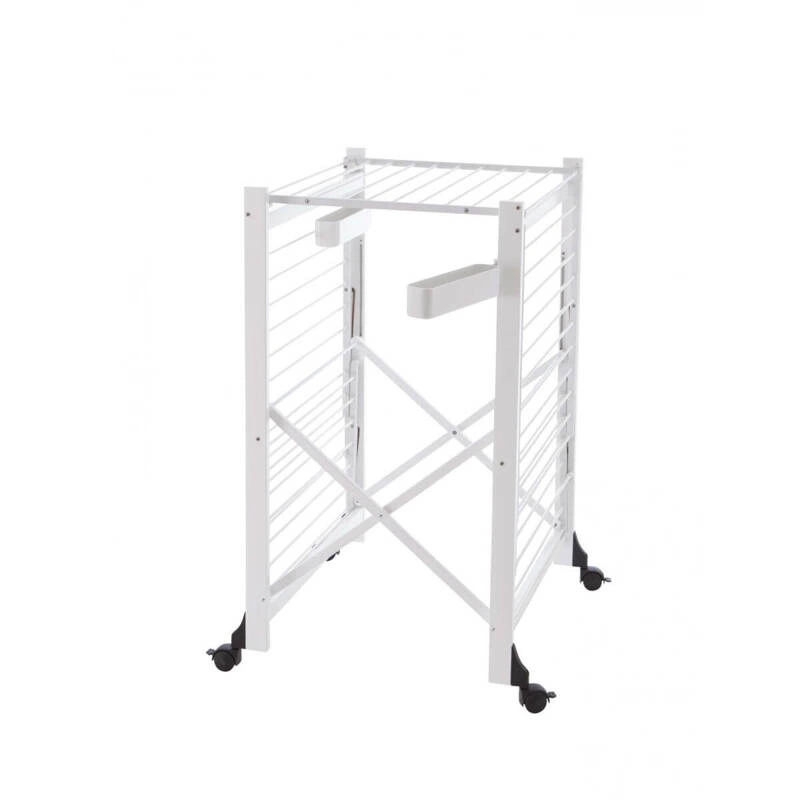 ARREDAMENTI - GABBIANO Suszarka na pranie na kółkach - 175 x 67 cm, Biały