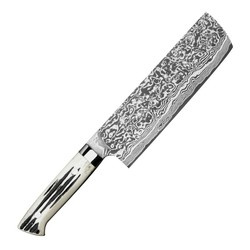 Takeshi Saji - WBB Ręcznie kuty nóż Nakiri 17 cm R-2