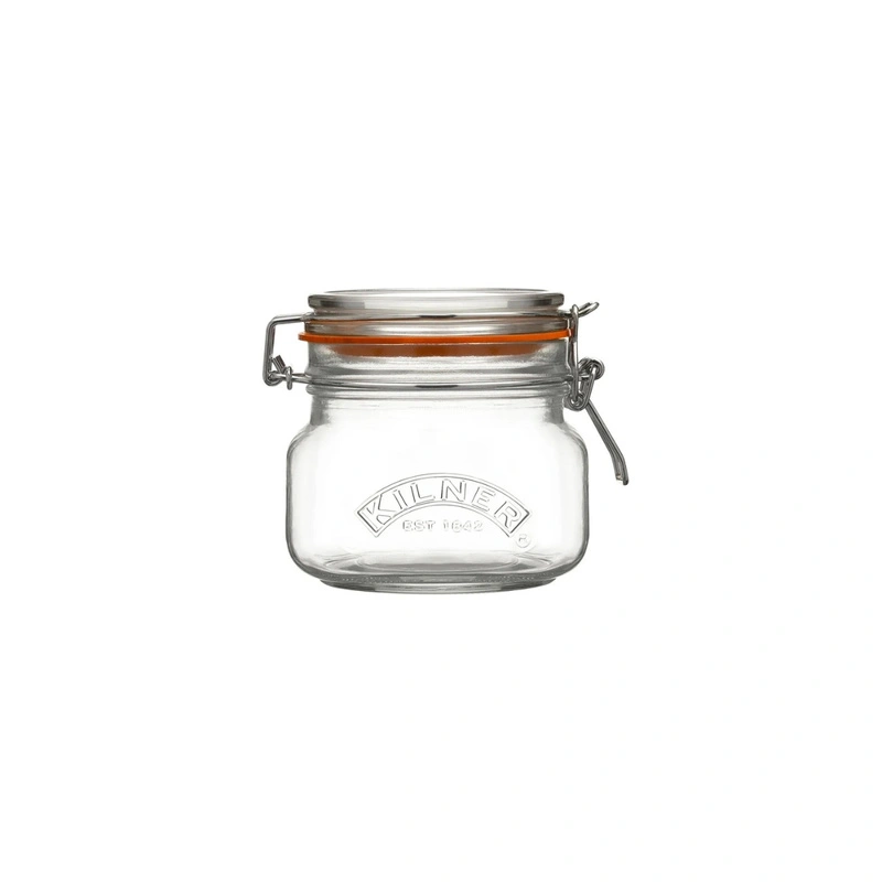 Kilner - Słoik 0,5l, Square Clip Top Jar