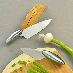 Mastrad - Zestaw 2 stalowych noży do szatkowania