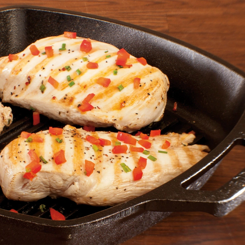 Lodge - Patelnia żeliwna grillowa kwadratowa 26 cm FISH