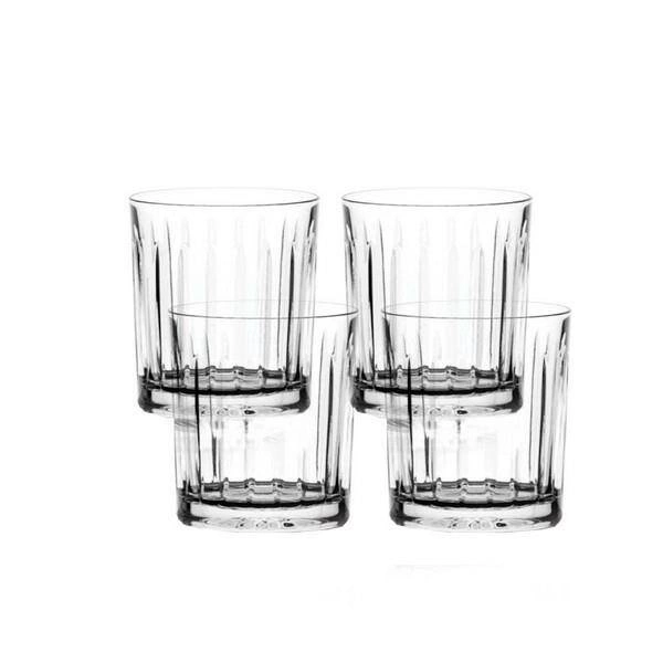 Morten Larsen - Zestaw 4 szklanek kryszt. do whisky, GATAN