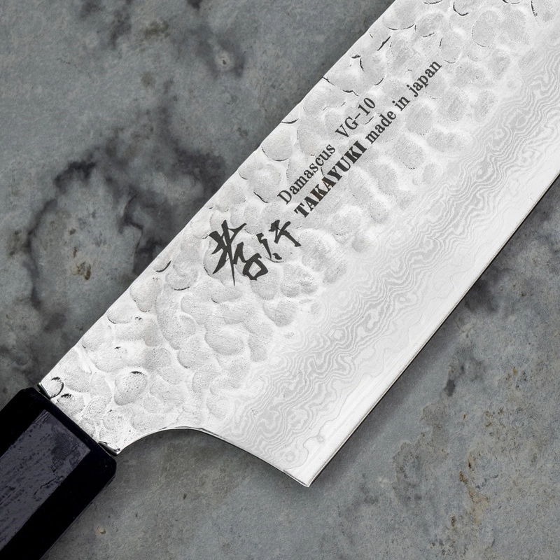 Sakai Takayuki - Nanairo VG-10 Blue Nóż Kengata 19 cm