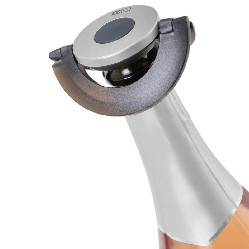 AdHoc - Korek do szampana Gusto czarno-srebrny