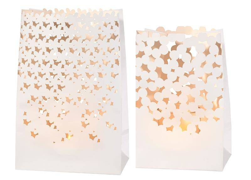 Raeder - Zestaw 2 lampionów, Flowers &amp; Dots
