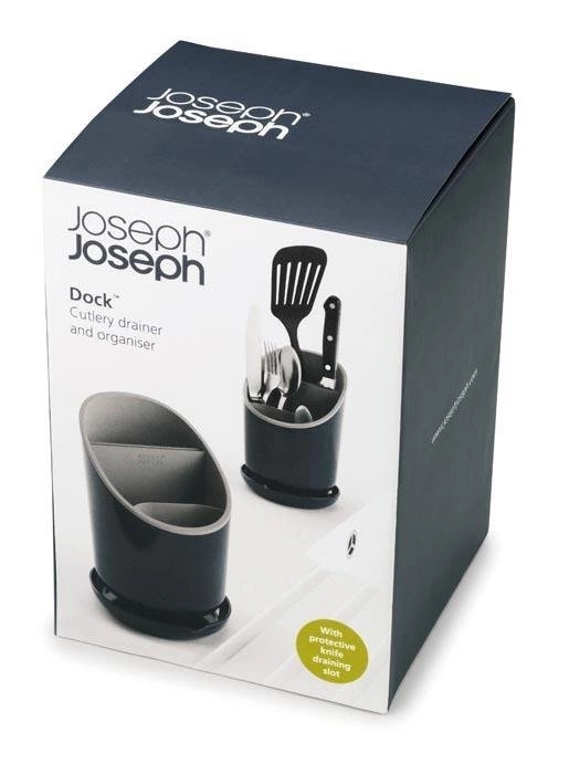 Joseph Joseph - Ociekacz na sztućce, szary, Dock