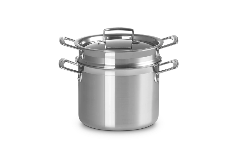 Le Creuset - garnek do makaronu stal nierdzewna 5 l 20 cm