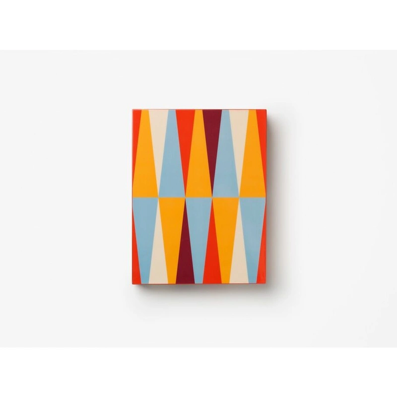 Printworks - Lakierowany Backgammon - czerwony