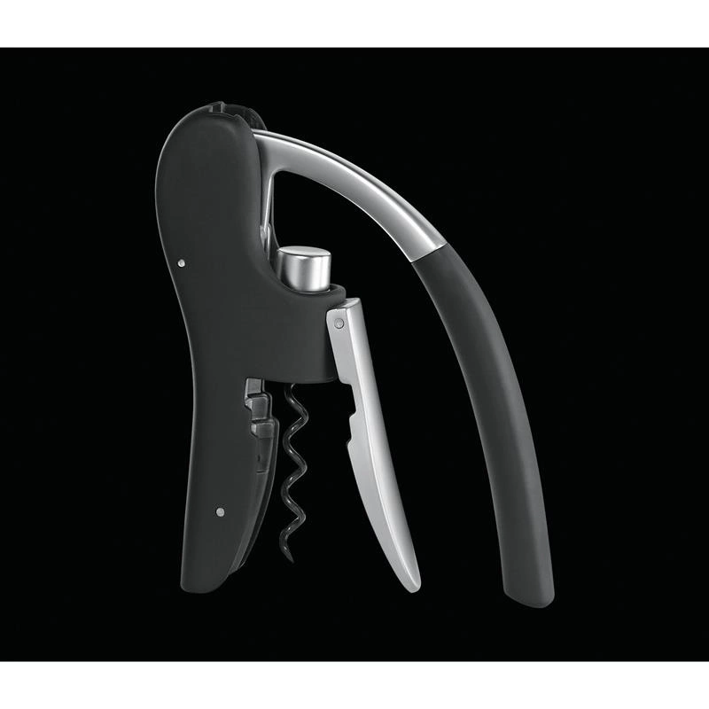 Cilio - korkociąg automatyczny, 16x12 cm, czarny Chablis