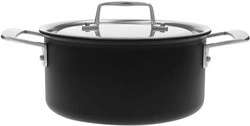 Demeyere - Garnek niski z pokrywką Demeyere Black 5 - 3 ltr